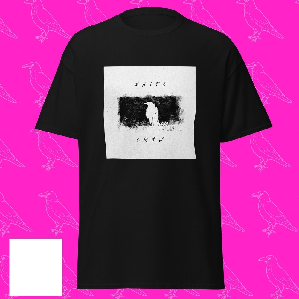 WHITE CROW T-SHIRT  THE WHITE CROW